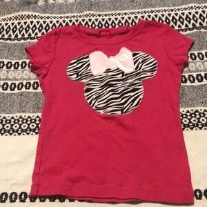 Cherokee Pink Kids Shirt with Zebra Print Design